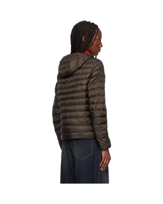 Canada Goose Black Aethera Hoodie Down Jacket