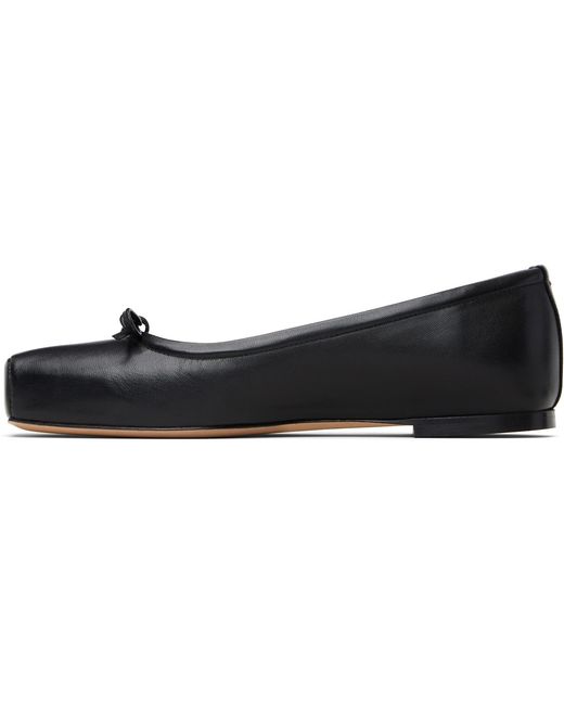 Aeyde Black Gabriella Ballerina Flats