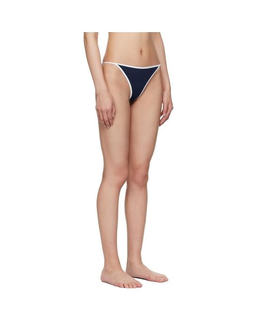 Sporty & Rich Black Kate Bikini Bottom