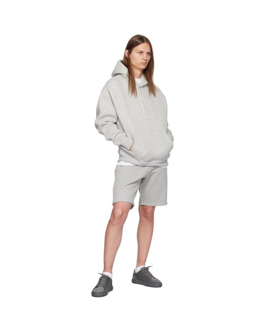 AMI White Ami De Coeur Hoodie for men
