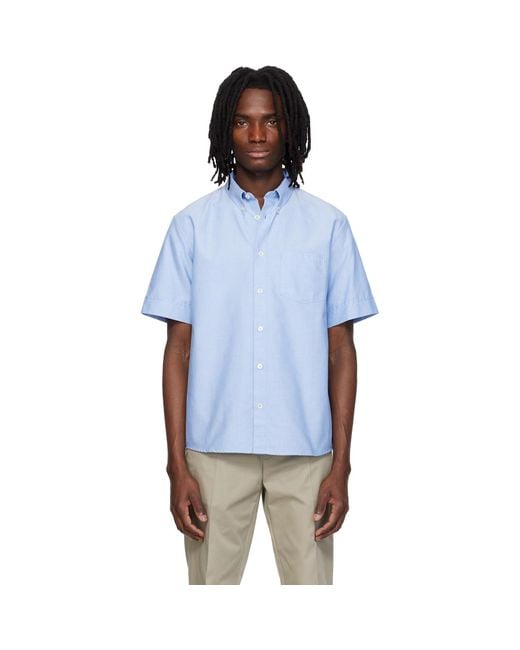 A.P.C. Blue Jack Shirt for men