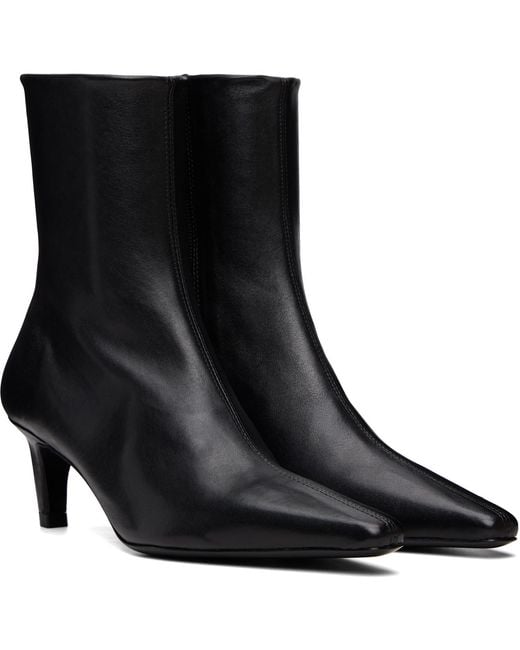 Jude Black Cave Ankle Boots