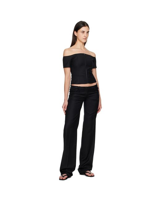 AYA MUSE Black Vesta Top