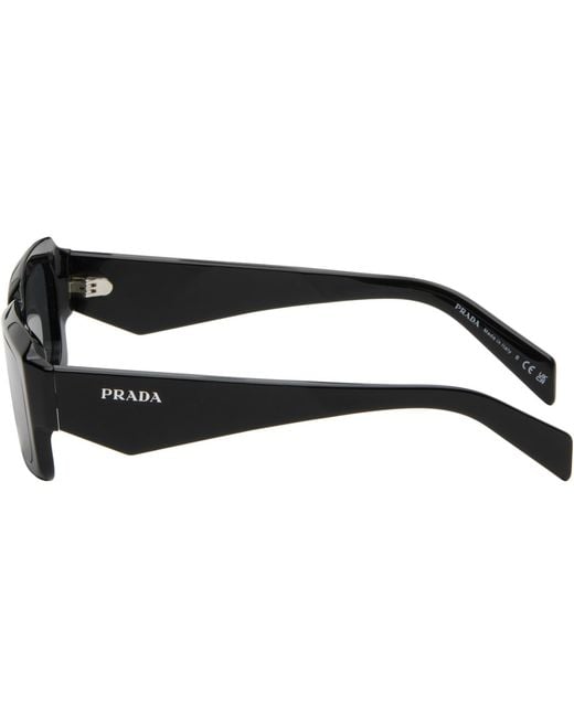 Prada Black 'Prada Symbole' Sunglasses for men