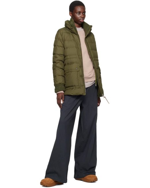 【関税込み】Moncler グリーン Baux ショート ダウンジャケット Moncler ーン Baux ショート ダウンジャケット グリーン | Lyst