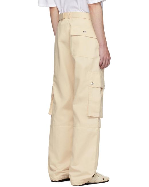 メンズ Jacquemus La Casaコレクション ベージュ The Cargo Pants カーゴパンツ Natural