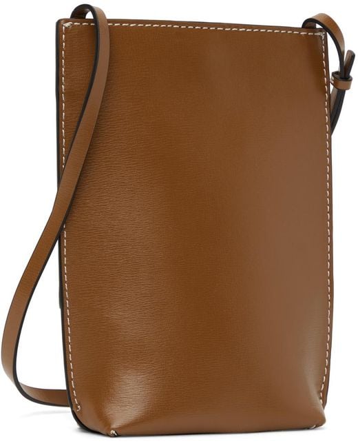ショルダーバッグ・ポシェット GANNI Woman Crossbody bags Brown A6840 901 Seal Brown Brown Medium Hobo Bag | GANNI NO