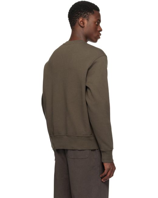 Lady White Co. Brown Lady Co. Relaxed Sweatshirt for men