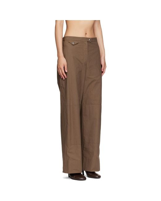 Calvin Klein Brown Gemma Trousers