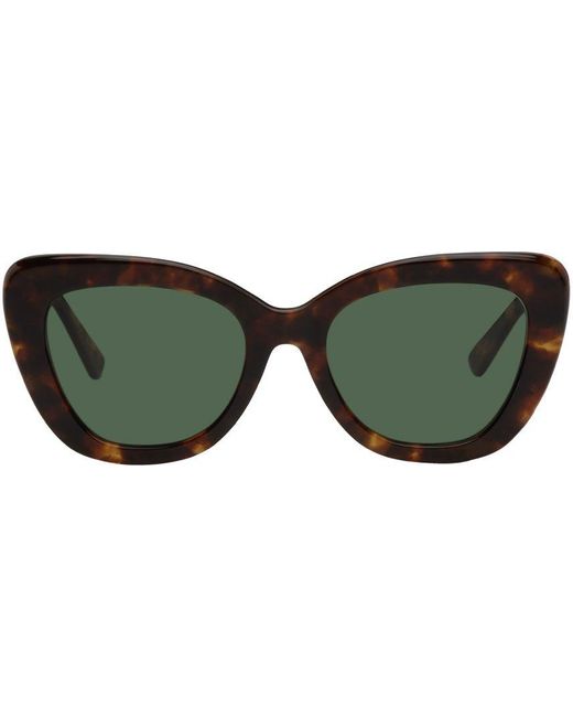 Undercover Tortoiseshell Cateye Sunglasses in Amber (Green) for Men Lyst