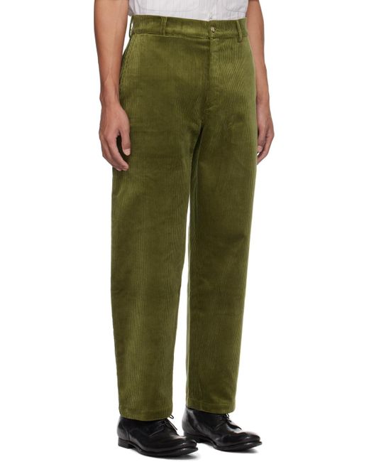 Pantalon ample kaki De Bonne Facture pour homme en coloris Green