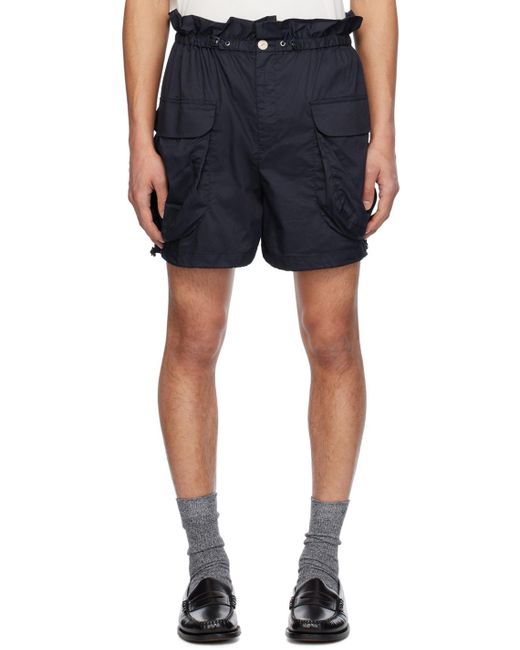 F/CE Blue Pigment-dyed Shorts for men