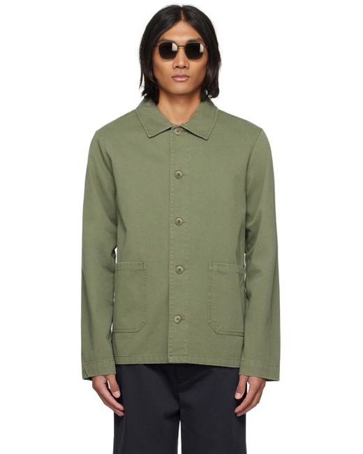 A.P.C. . Green Kerlouan Jacket for men
