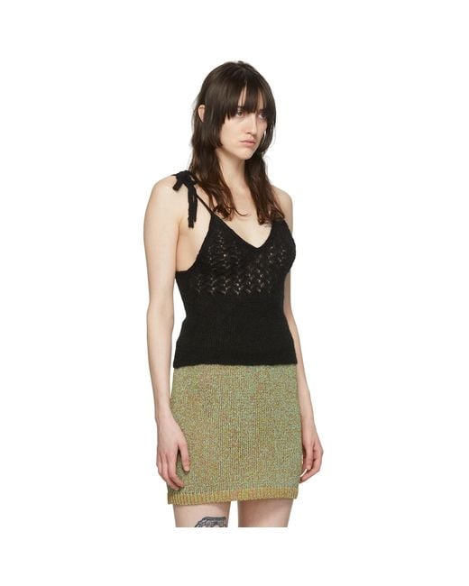 Maiden Name Black Ssense Exclusive Félice Camisole