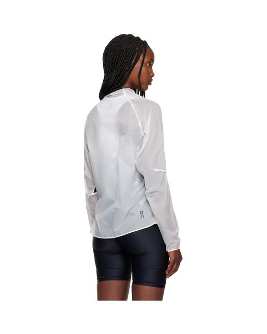 On Shoes Black Zero Running Jacket