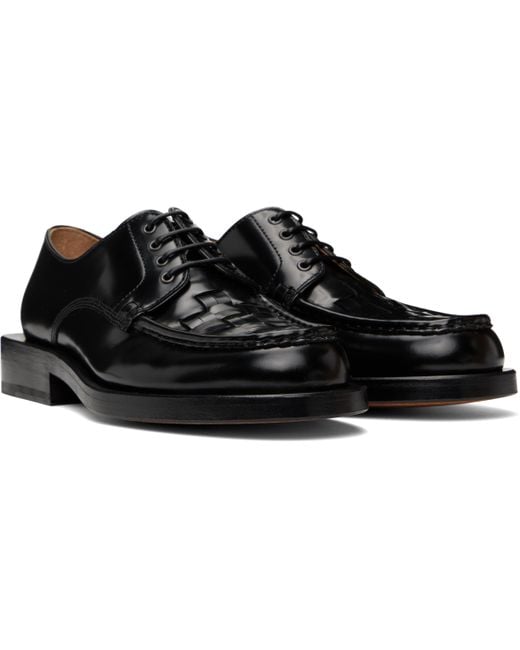 Jacquemus Black La Croisière 'The Derbies' Derbys for men