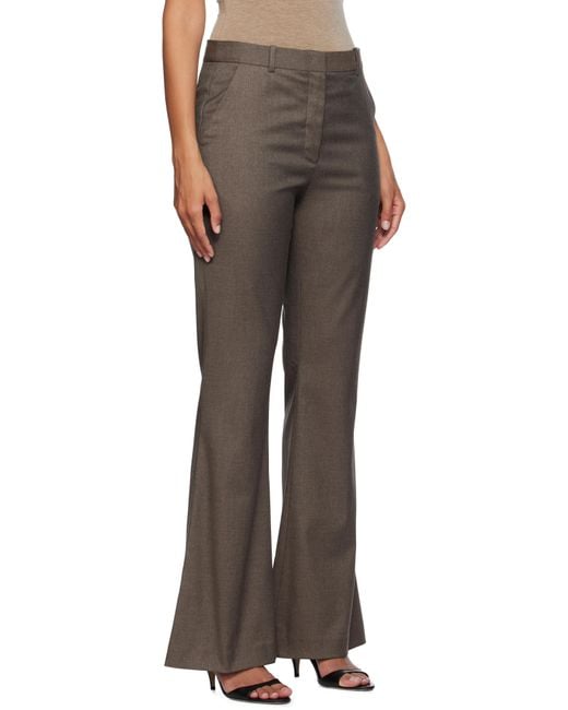 THE GARMENT Brown Douglas Trousers