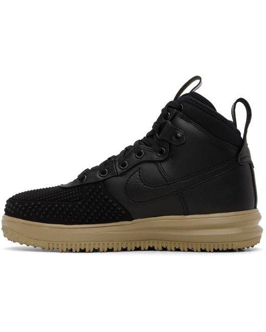 Nike Black Lunar Force 1 Sneakers for men