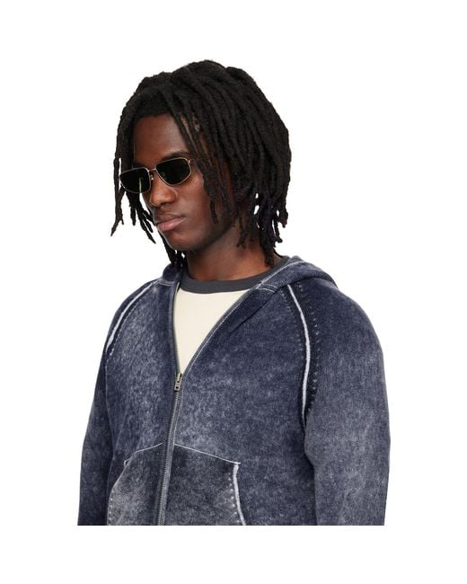Retrosuperfuture Green Isedra Sunglasses for men
