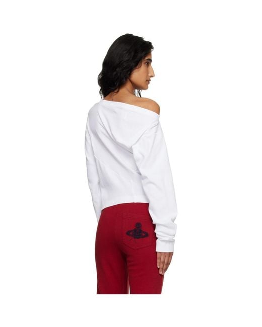 Vivienne Westwood Red '96 Switch' Long Sleeve Hebo T-Shirt