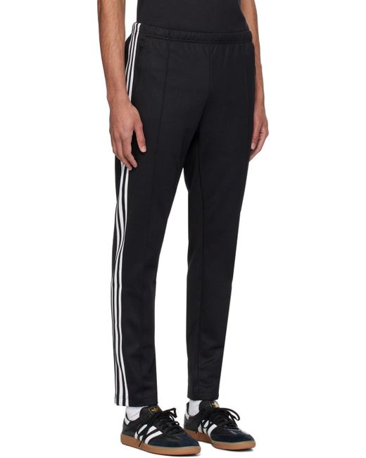 Adidas Originals Black Beckenbauer Track Pants for men