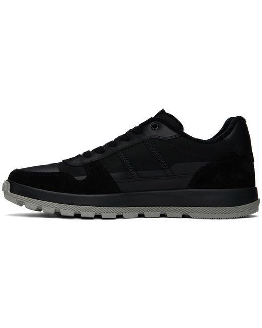 Brioni Black Crossing Sneakers for men