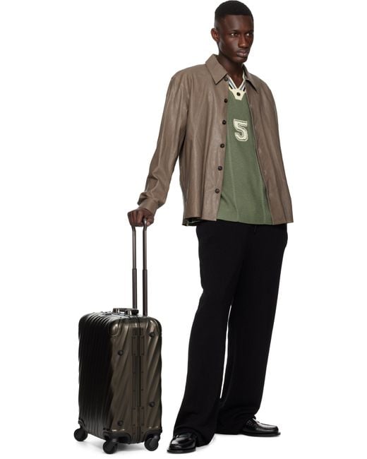 Tumi Black Continental Carry-On Suitcase for men