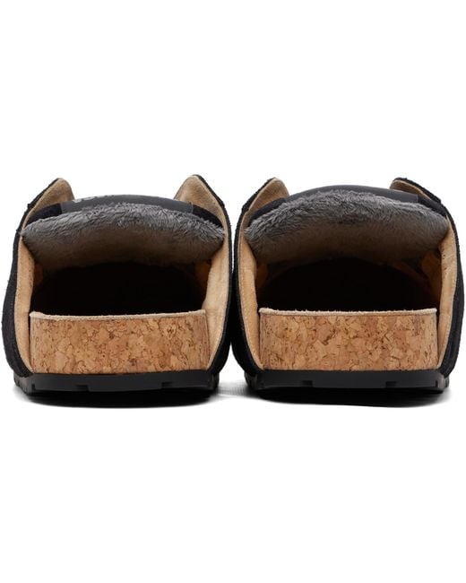 Balenciaga Black Dumbo Mule Flats for men