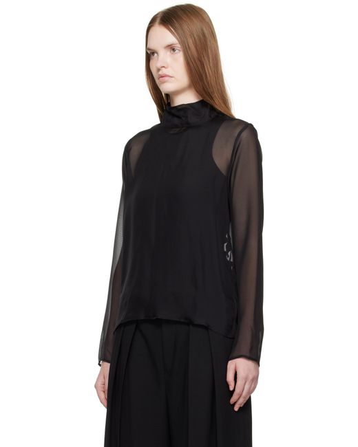 La Collection ブラック Clarice ブラウス Black