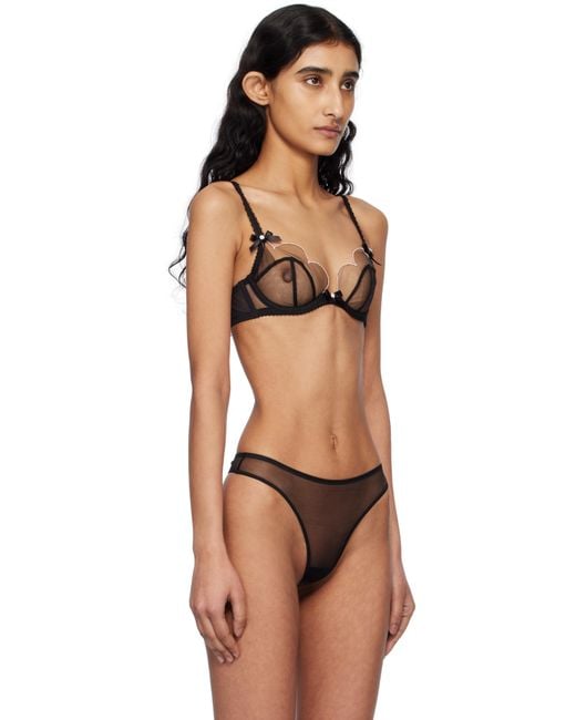 Agent Provocateur Black Lorna Bra