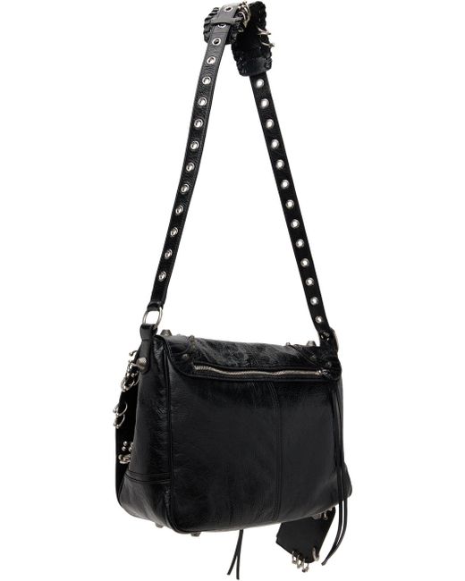 直営店*BALENCIAGA*LE CAGOLEミディアムメッセンジャーバッグ黒 三越伊勢丹 | BALENCIAGA/バレンシアガ通販 | LE CAGOLE