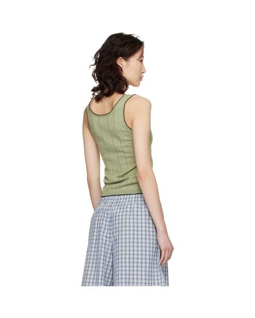 B.B. Wallace Multicolor Khaki Walker Tank Top