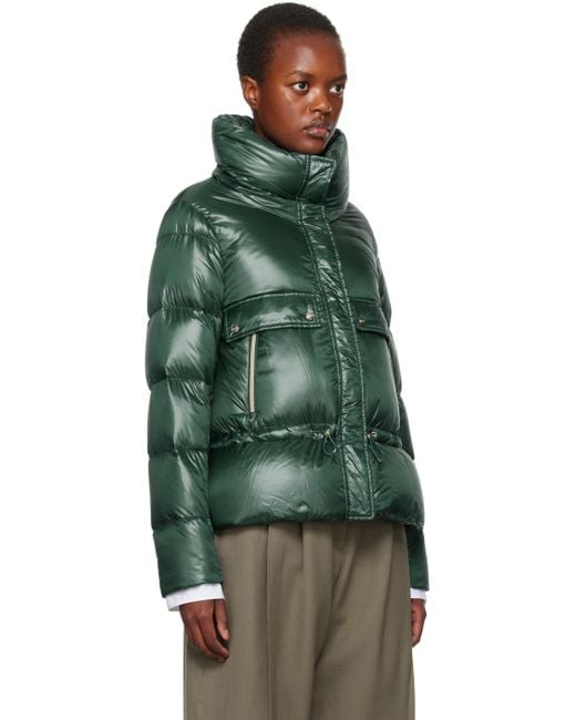 Herno Green Lightweight Down Jacket