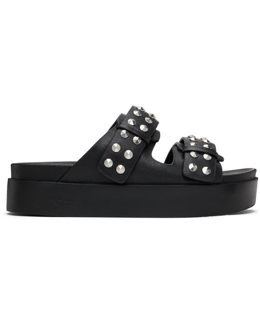 Sandales Geo Noires À Plateforme Et À Clous Rag & Bone en coloris Black