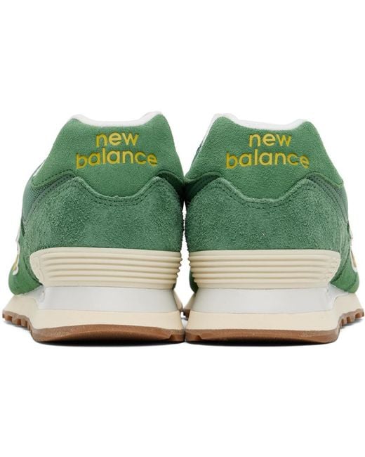 New Balance Green 574 Sneakers