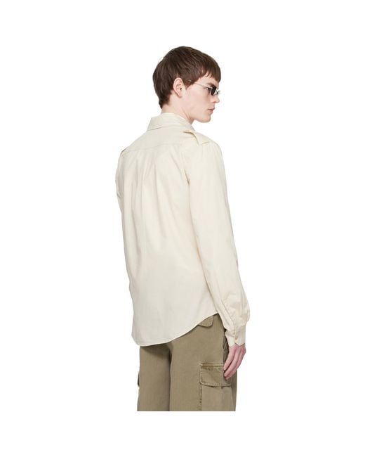 Our Legacy Multicolor Off- Lean Shirt for men