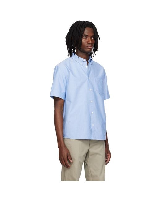 A.P.C. Blue Jack Shirt for men