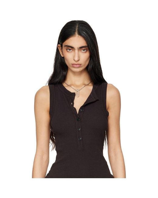Off-White c/o Virgil Abloh Metallic Off- Paperclip Strass Necklace