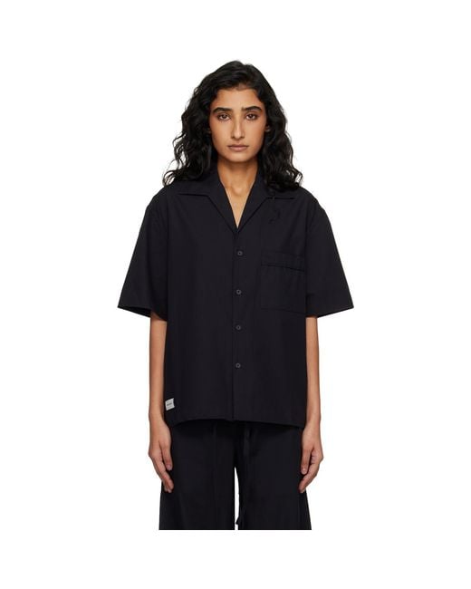 Entire studios Black Ss Pyjama Shirt