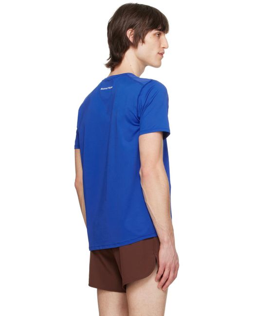 District Vision Blue Lightweight T-Shirt for men