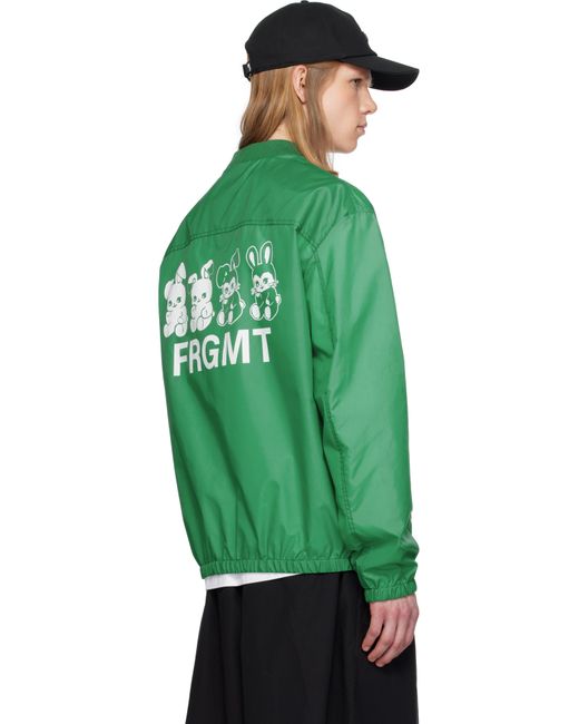 メンズ Moncler Genius 7 Moncler Frgmt Hiroshi Fujiwara グリーン Ostria ボンバージャケット Green