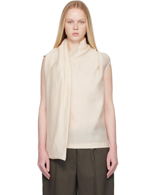 Totême Natural Off- Scarf Blouse