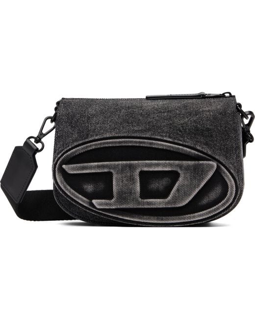 DIESEL Black 1Dr-Camera Bag for men