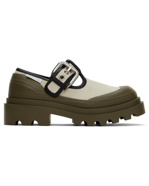 Bottega Veneta Black Trek Mary-jane Loafers for men