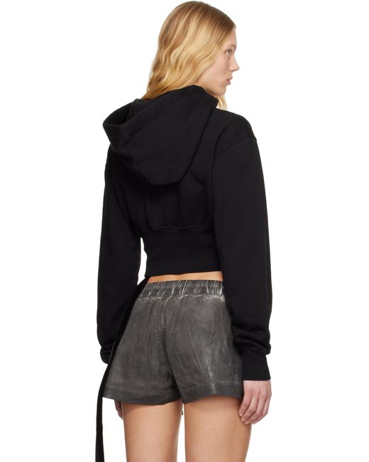Rick Owens Black Hollywood Tatlin Hoodie