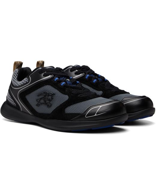 Burberry Black Matrix Sport Sneakers for men