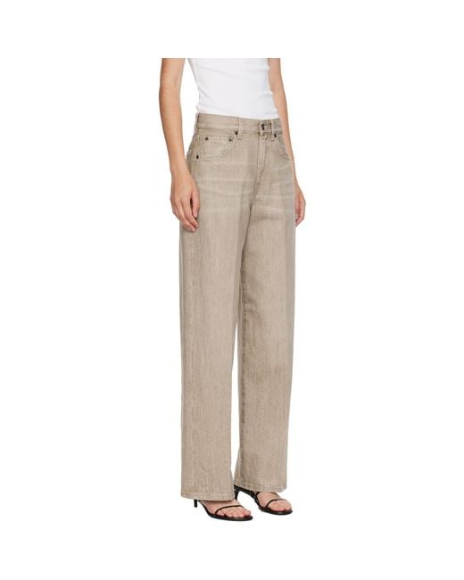 6397 White Wide Jeans