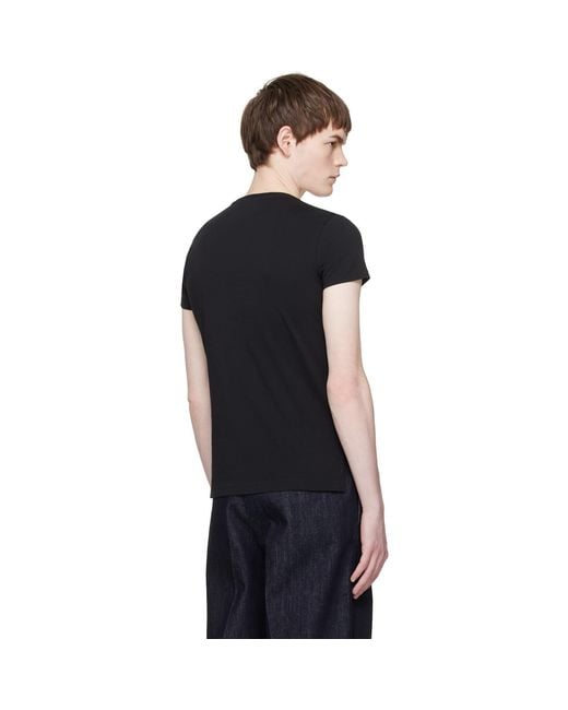 Vivienne Westwood Black Oversized Orb Peru T-Shirt for men