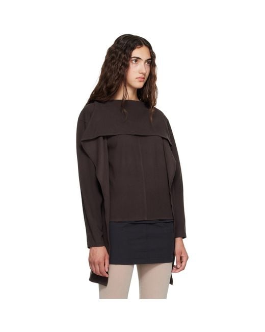 Belle Anna Black Stream Top