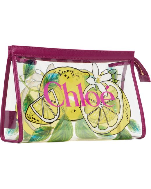 Chloé Green Soleil' Zipped Pouch